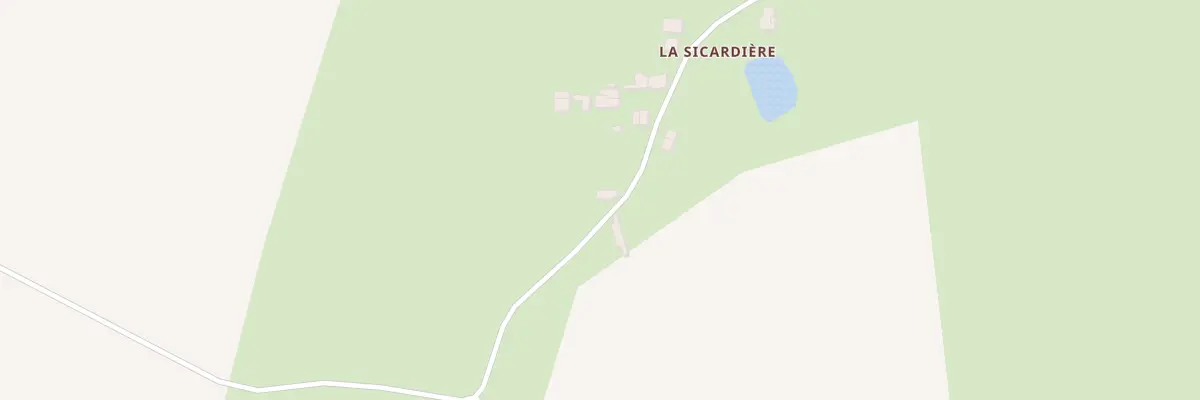 Plan du 1 La Sicardiere à Moulismes