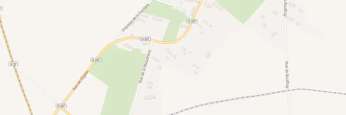 Plan du 1 Rue de la Maladrerie à Héberville