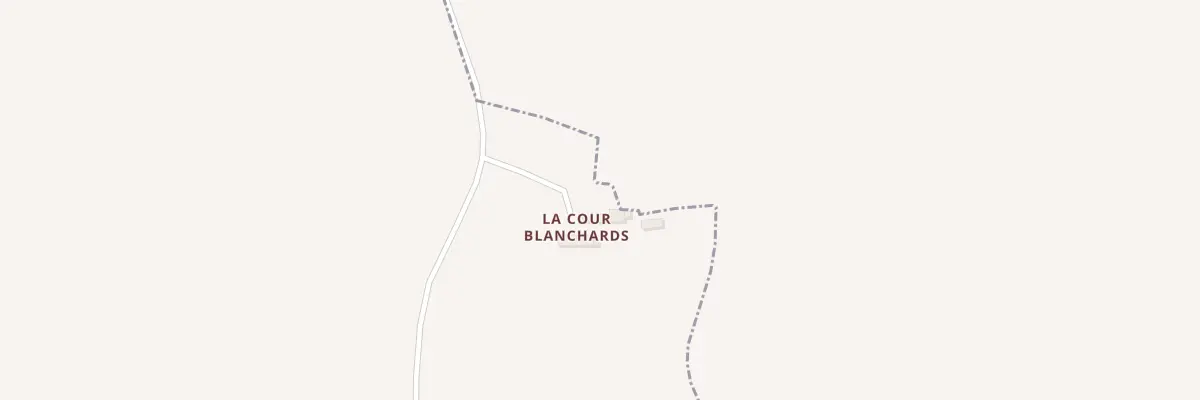 Plan du 45 La Cour aux Blanchards à Sablons sur Huisne
