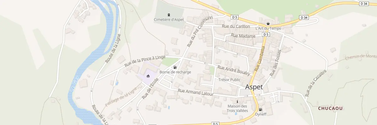 Plan du 11 Rue André Bouéry à Aspet