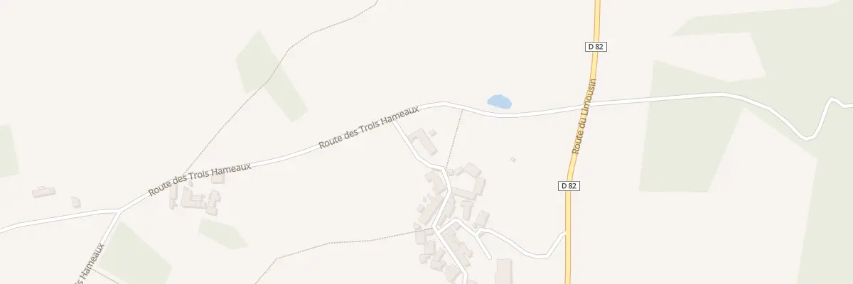 Plan du 138 Maumont à Milhac-de-Nontron