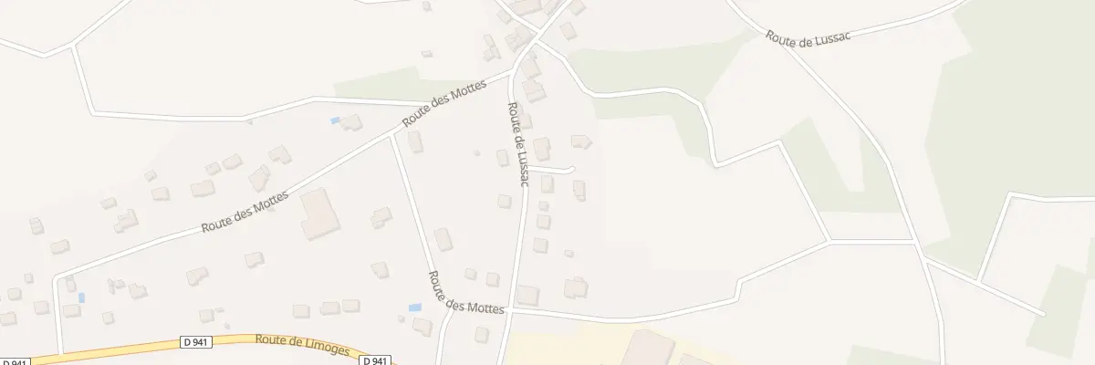 Plan du 12 Rte de Lussac à Étagnac