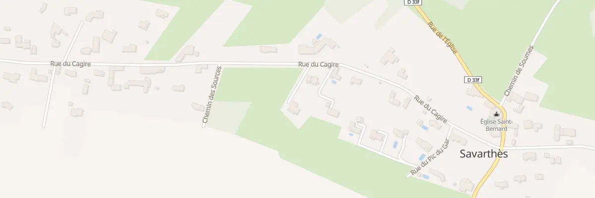 Plan du 17 Rue Cagire à Savarthès