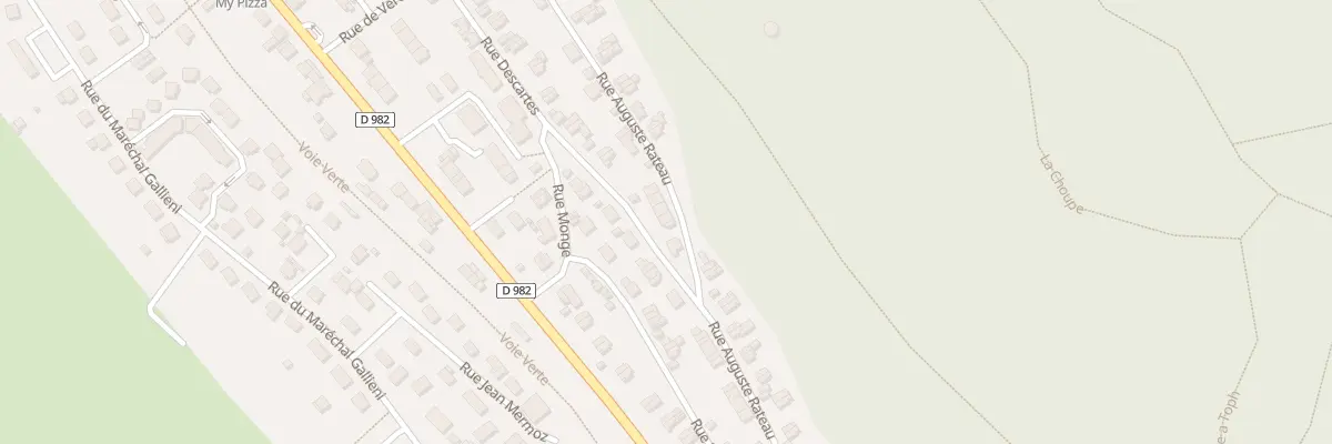 Plan du 249 Rue Auguste Rateau au Trait