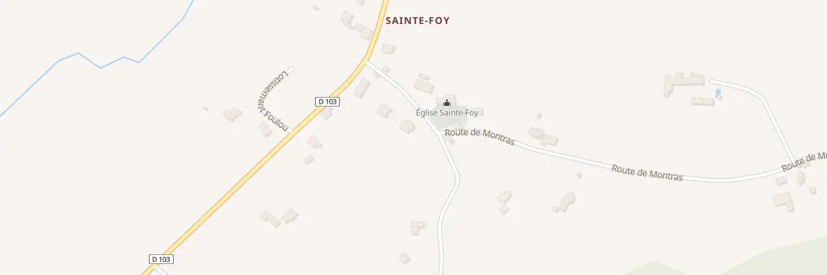 Plan du 70 Rte de Lasfargues à Penne-d’Agenais