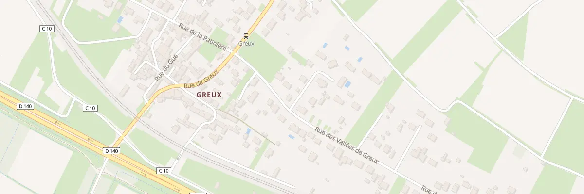 Plan du 72 Rue des Vallées de Greux à Montlouis-sur-Loire