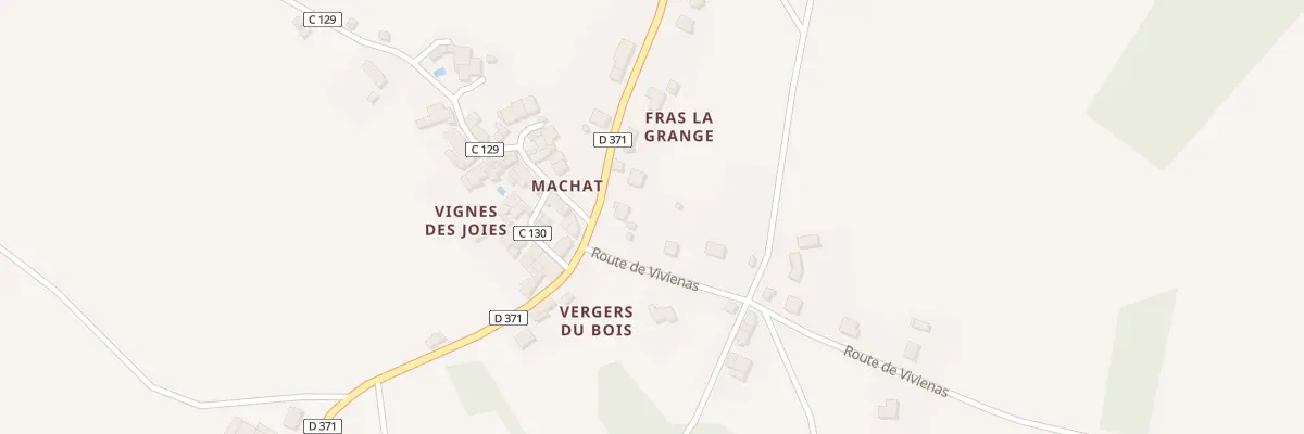 Plan du 8B Rue de Machat à Chassenon