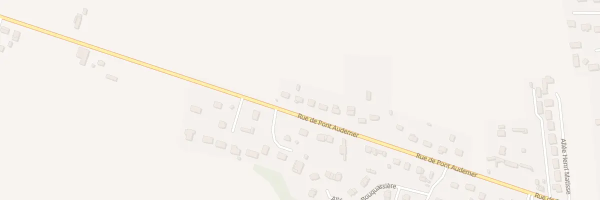 Plan du 690 Rue de Pont-Audemer à Bourg-Achard