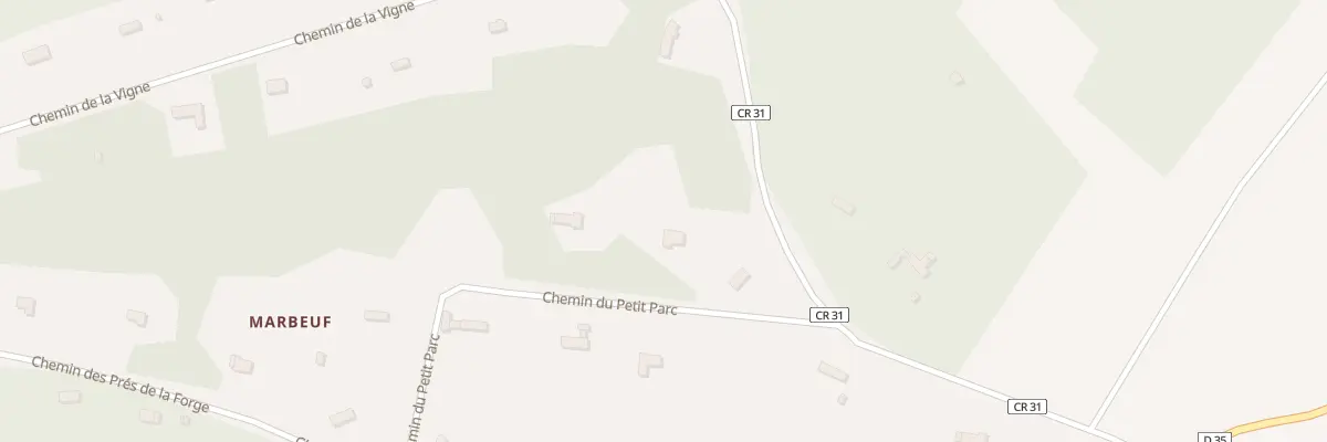 Plan du 4 Che du Petit Parc à La Houssaye