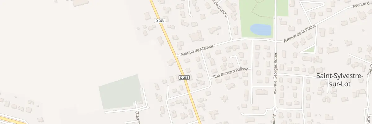 Plan du 5 Av de Mativet à Saint-Sylvestre-sur-Lot