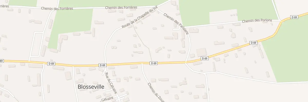 Plan du 6 Rue du Bout des Marettes à Blosseville
