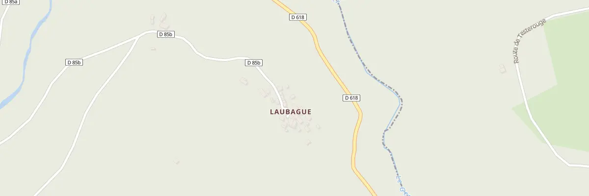 Plan du 4 Laubague à Sengouagnet