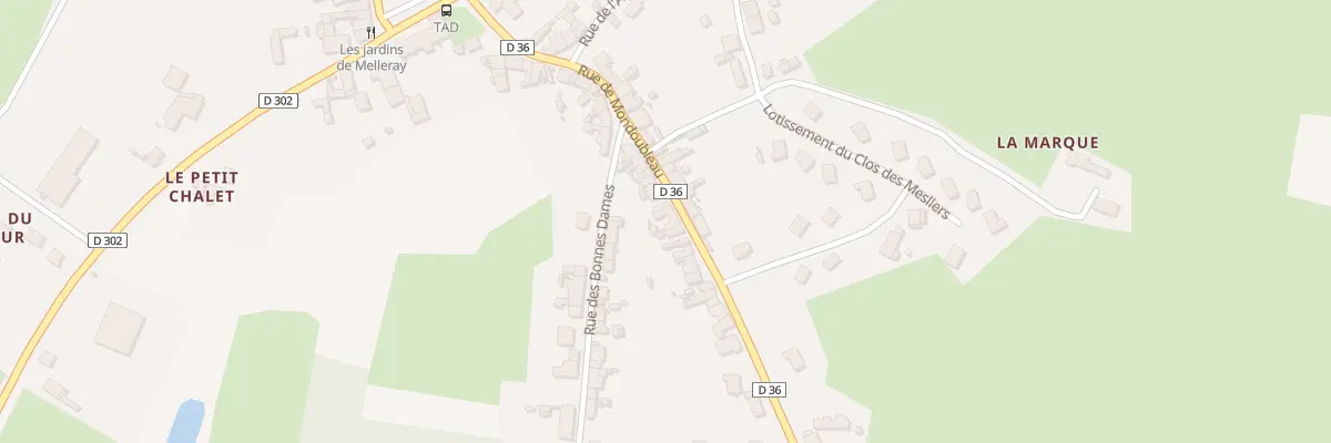 Plan du 30 Rue de Mondoubleau à Melleray