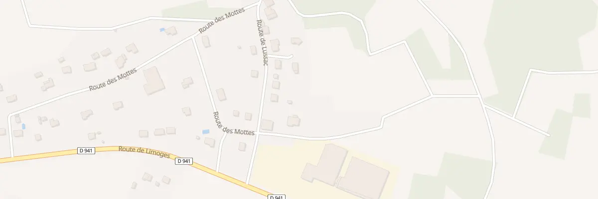 Plan du 8 Rte de Lussac à Étagnac