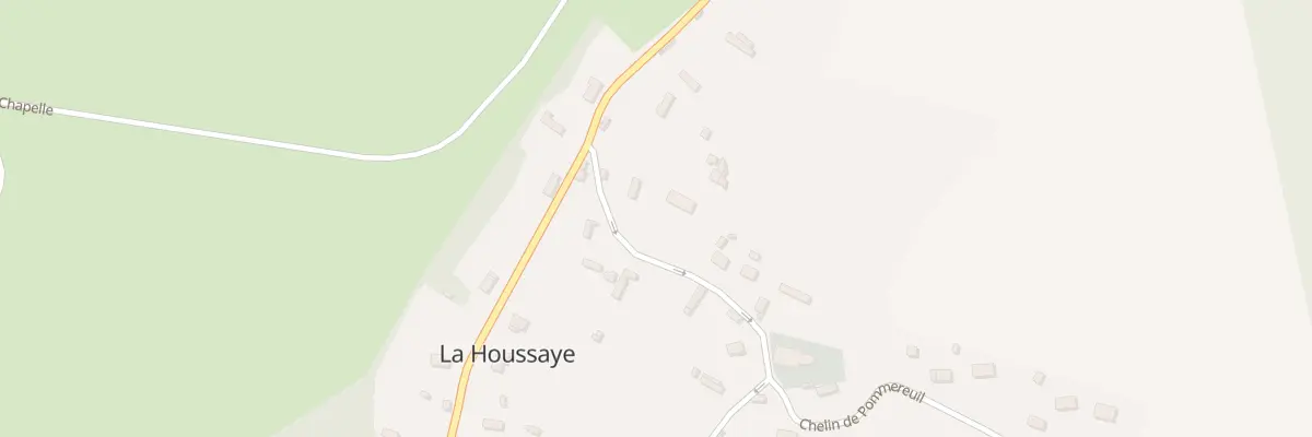 Plan du 3 Rue de l’Eglise à La Houssaye