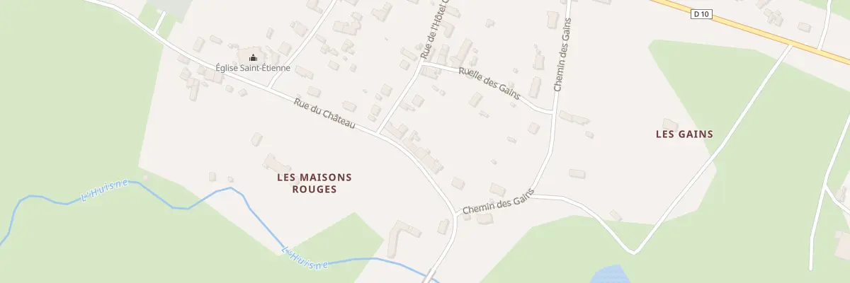 Plan du 18 Rue du Château à Rémalard en Perche
