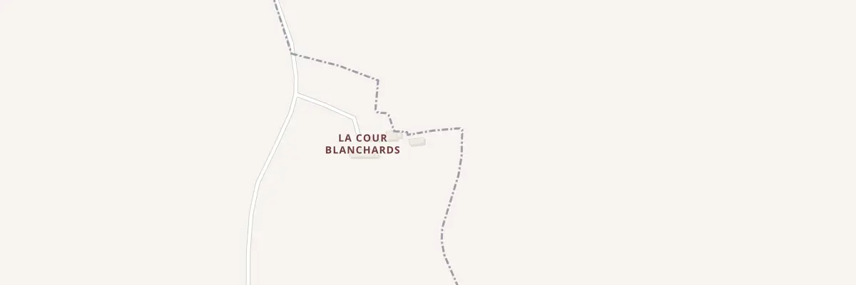 Plan du 46 La Cour aux Blanchards à Saint-Pierre-la-Bruyère