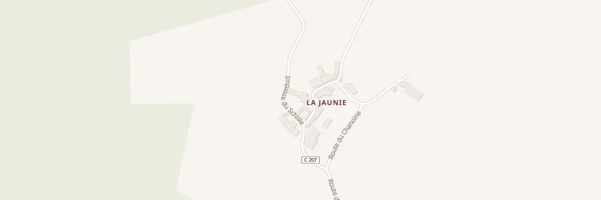Plan du 113 La Jaunie à Milhac-de-Nontron