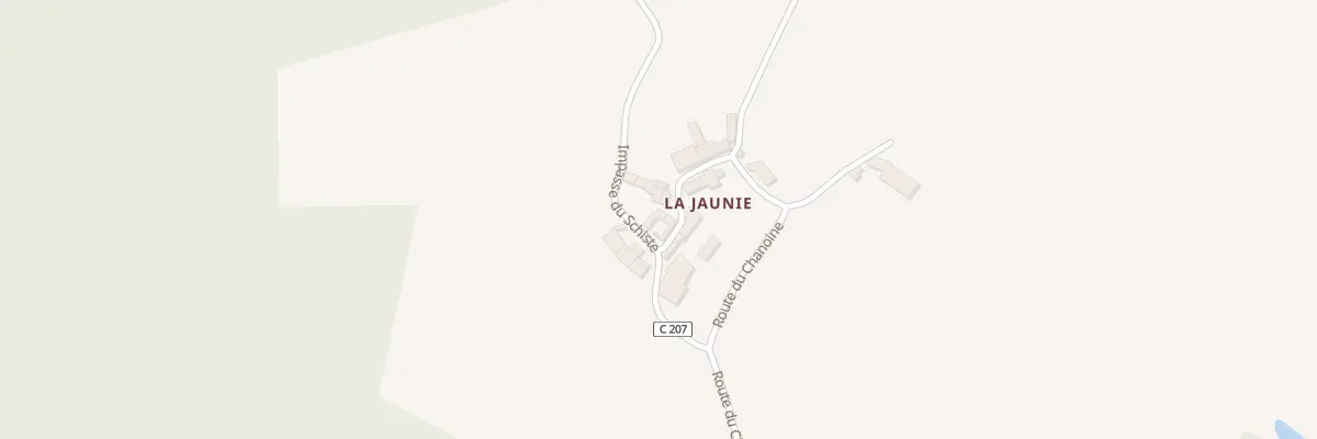Plan du 112 La Jaunie à Milhac-de-Nontron