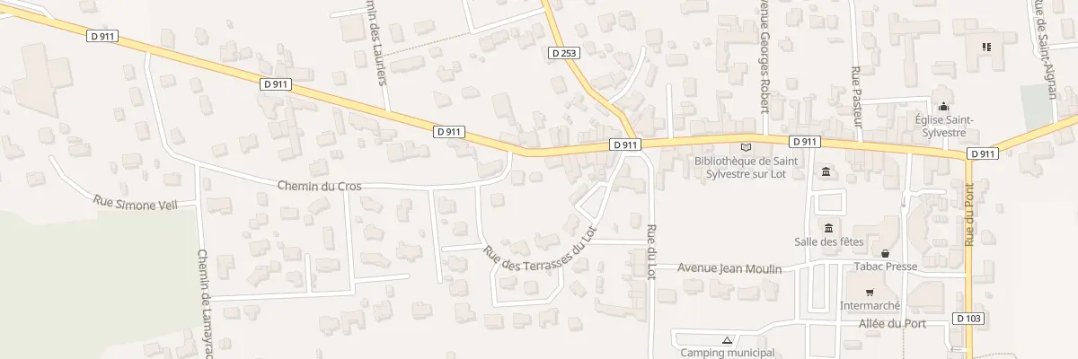 Plan du 57 Rue de la République à Saint-Sylvestre-sur-Lot