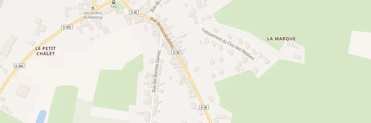 Plan du 31 Rue de Mondoubleau à Melleray