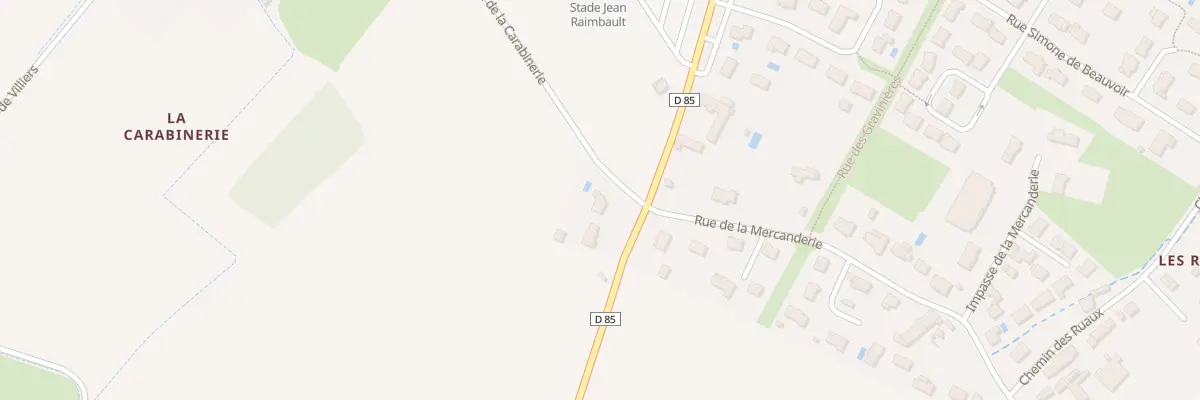 Plan du 2 Che De La Carabinerie à Véretz