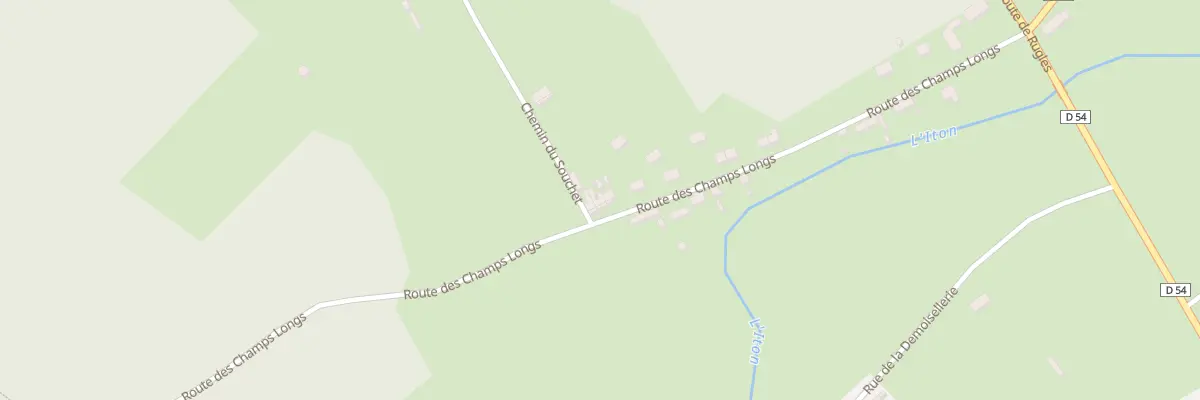 Plan du 24 Rte des Champs Longs à Bourth