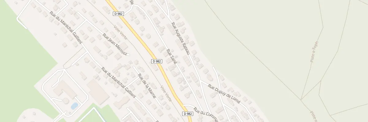 Plan du 125 Rue Auguste Rateau au Trait