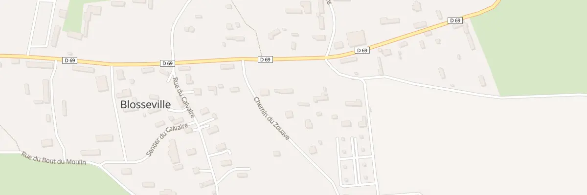 Plan du 4B Che du Zouave à Blosseville