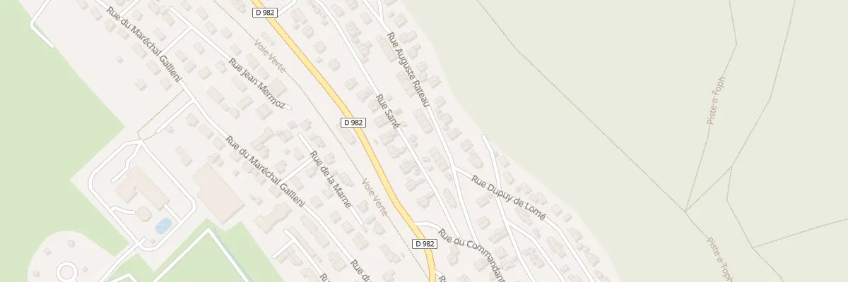 Plan du 99 Rue Auguste Rateau au Trait
