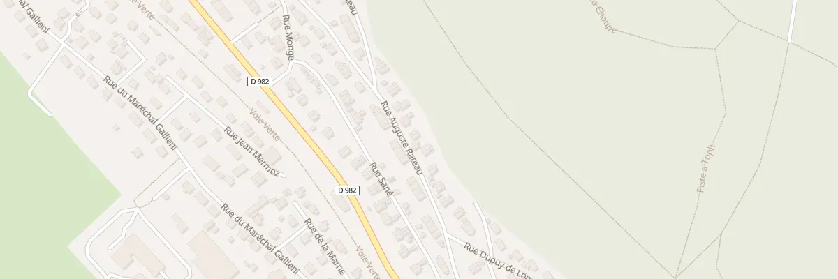 Plan du 198 Rue Auguste Rateau au Trait