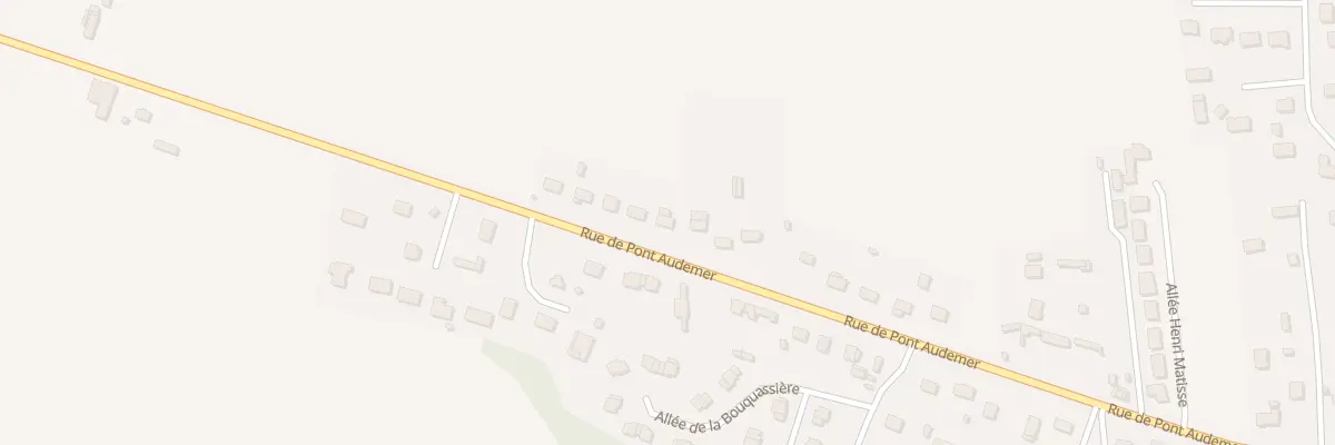 Plan du 630 Rue de Pont-Audemer à Bourg-Achard