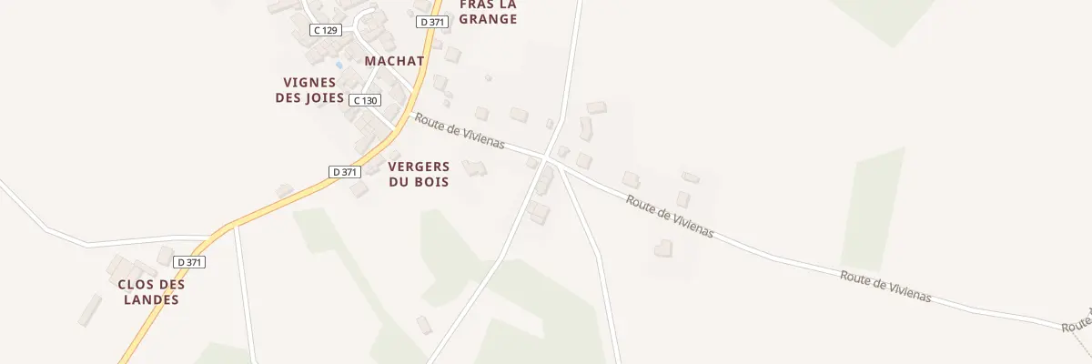 Plan du 4 Rte de Vivienas à Chassenon