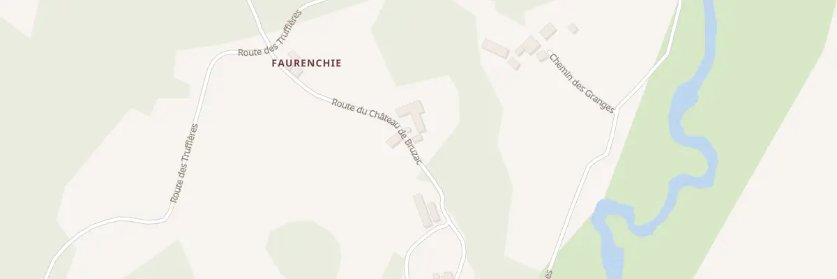 Plan du 209 Rte du Château de Bruzac à Saint-Pierre-de-Côle
