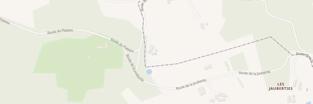 Plan du 32 Les Jauberties à Lacropte