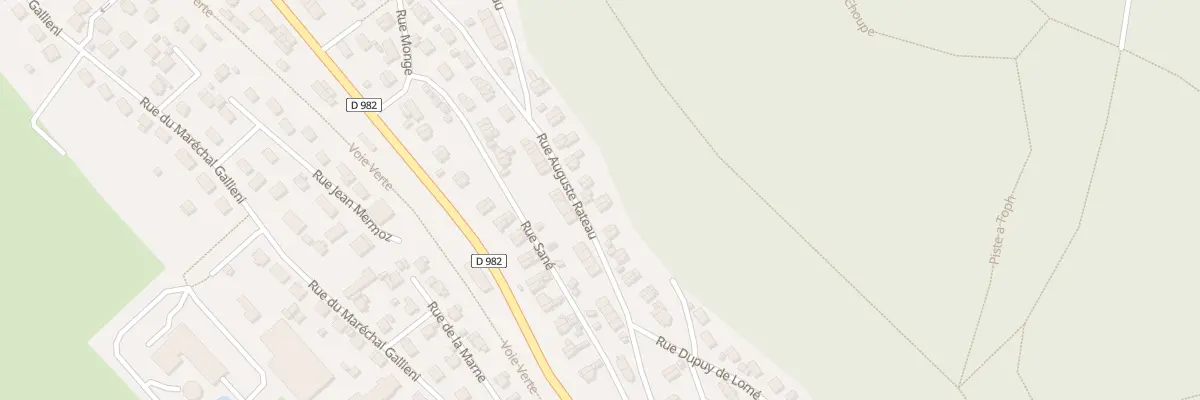 Plan du 188 Rue Auguste Rateau au Trait