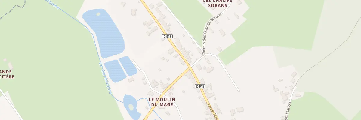 Plan du 31 Rue Grande Rue au Mage
