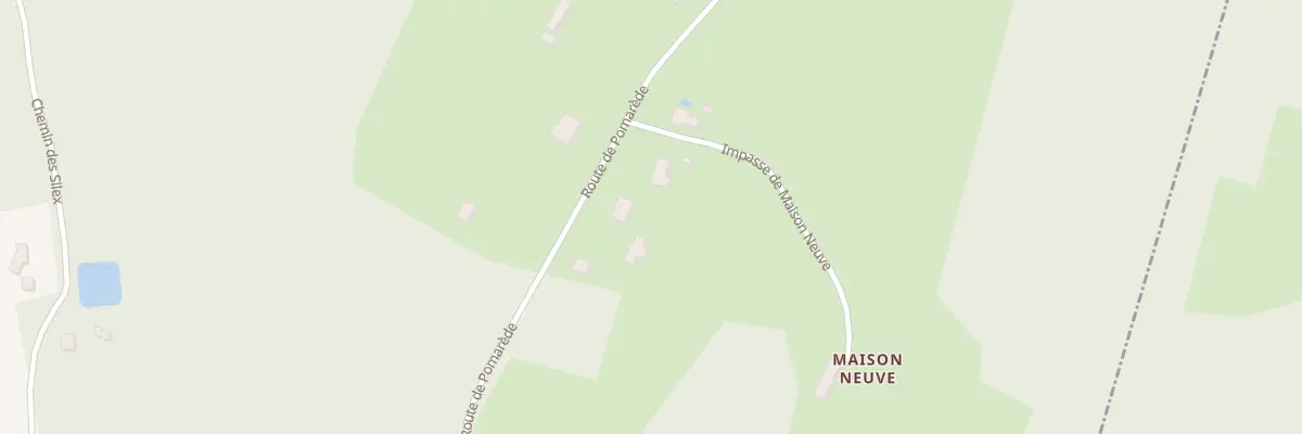 Plan du 872 Rte de Pomarède à Sanilhac