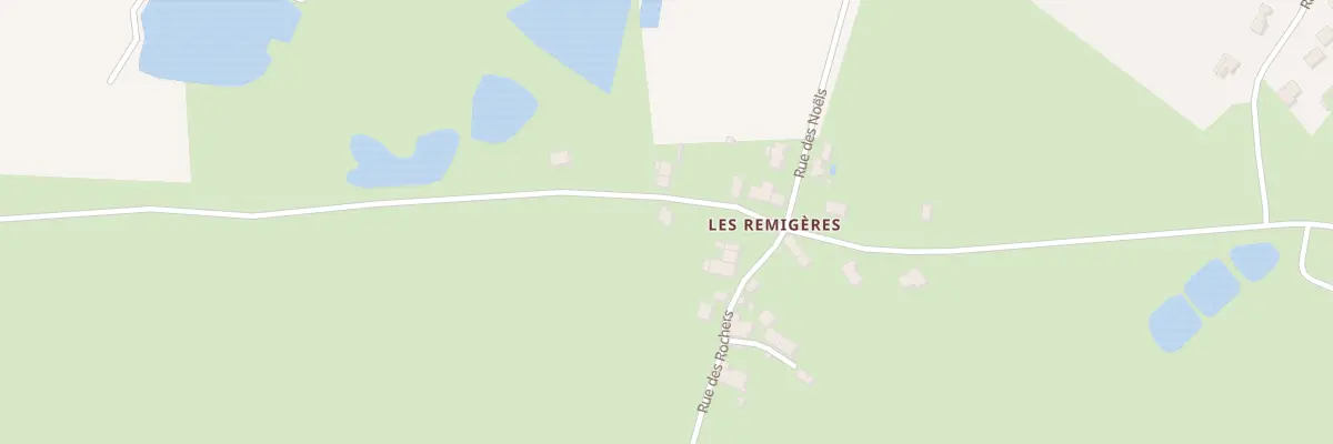 Plan du 7 Rue du Bois Blat Les Remigeres à Moulismes
