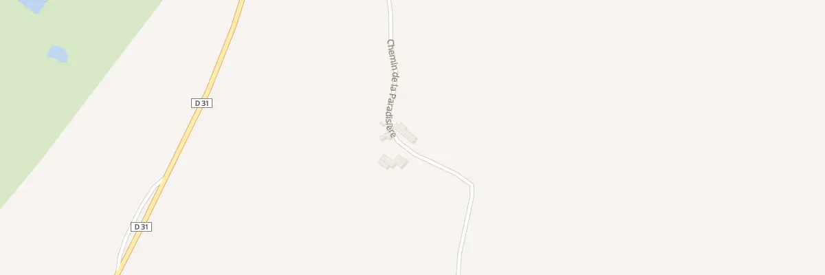 Plan du 1 Che de la Paradisière à Savigny-sur-Braye