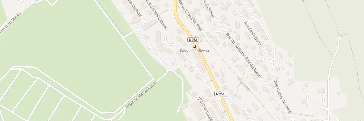 Plan du 167 Rue du Marechal Gallieni au Trait
