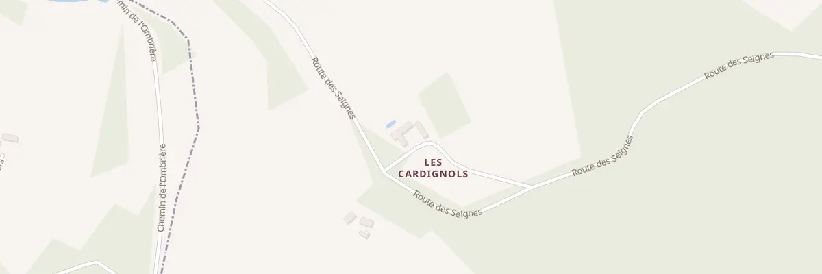 Plan du 156 Fondarriere à Val de Louyre et Caudeau