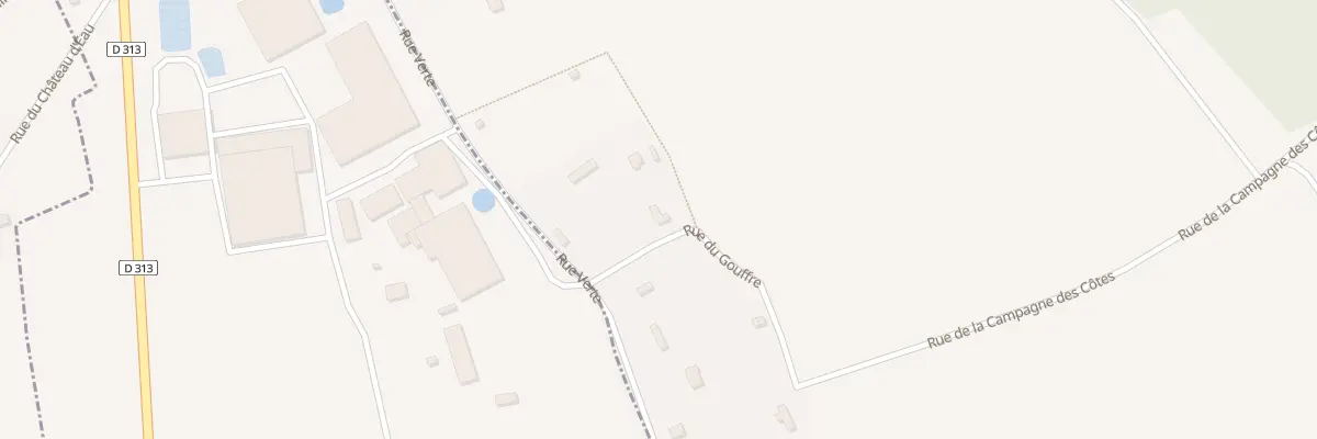 Plan du 9003 Rue de la Campagne des Côtes au Landin