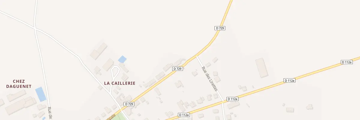 Plan du 83 Rue Principale à Adriers