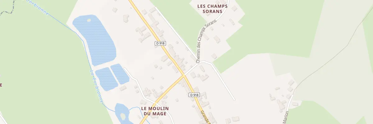Plan du 44 Rue Grande Rue au Mage