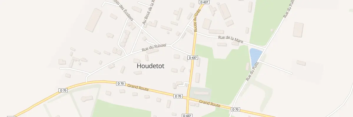 Plan du 4 Rue du Ruissel à Houdetot