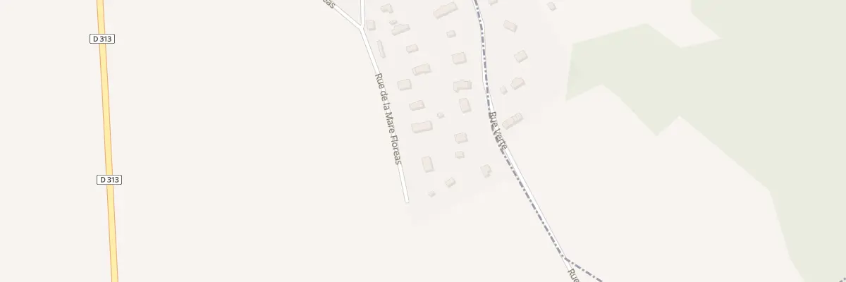 Plan du 677 Rue de la Mare Floréas à Honguemare-Guenouville