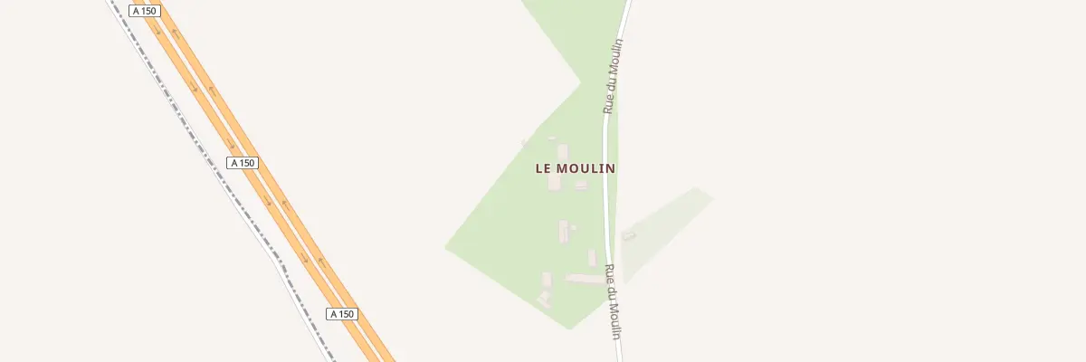 Plan du 9007 Rue du Moulin à Ectot-lès-Baons