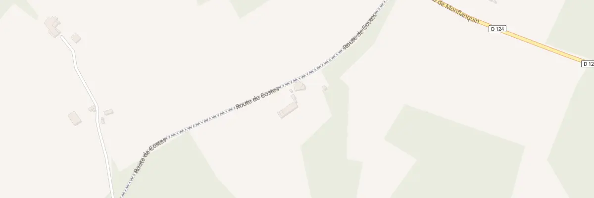 Plan du 65 Lalande à Lacaussade
