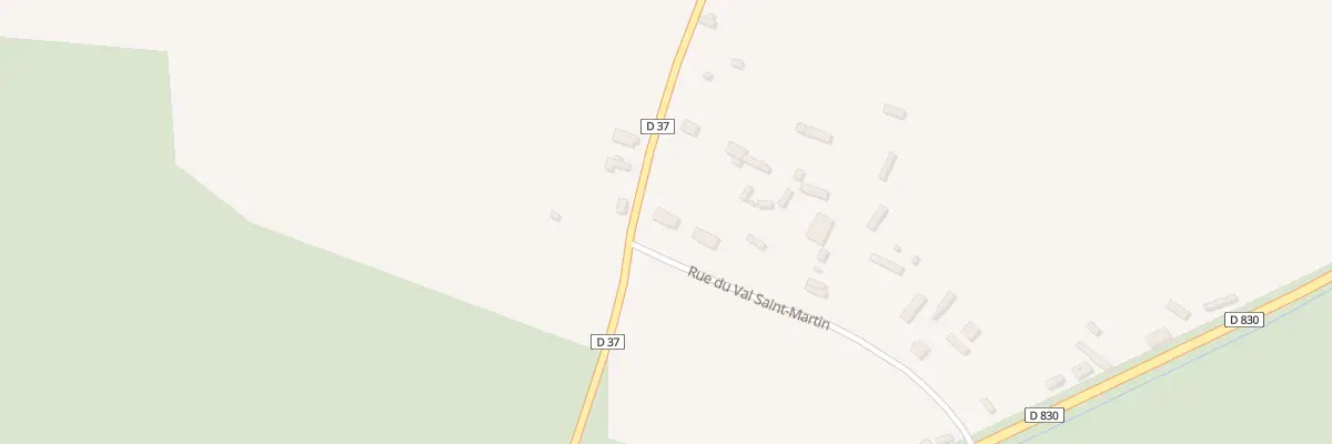 Plan du 1 Rue du Val Saint Martin au Fidelaire